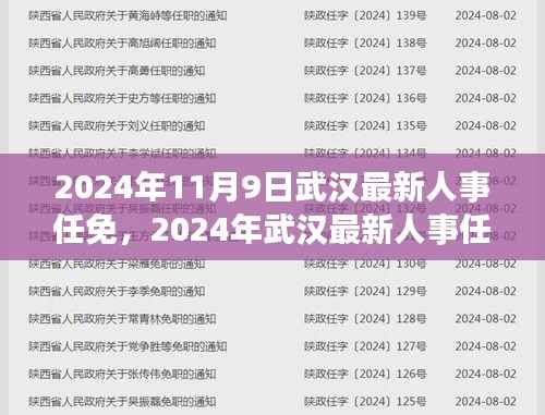 武汉市人事任免动态更新,城市管理的崭新篇章开启