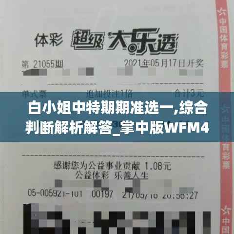 白小姐中特期期准选一,综合判断解析解答_掌中版WFM438.22