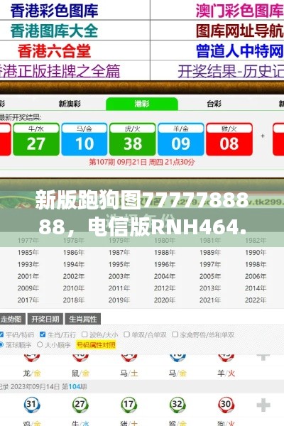 新版跑狗图7777788888,电信版RNH464.24最新规则揭晓