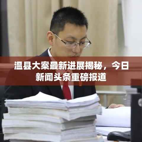 温县大案最新进展揭秘,今日新闻头条重磅报道