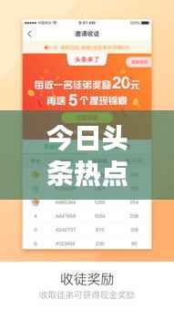 今日头条热点事件深度解析,最新头条新闻一网打尽